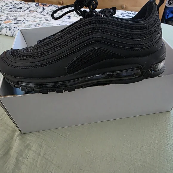 Womens Airmax 97 Triple Black - Picture 5 of 5